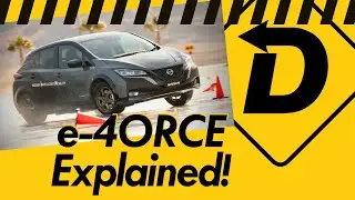 An Affordable All-Wheel Drive EV?  Driving Nissan’s Prototype e-4ORCE!