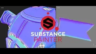 Quick Tip: Edit a Baked Normal Map in Substance Painter