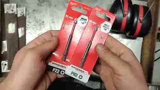 Screwdriver Bit Milwaukee Shockwave PZ2 and PH2