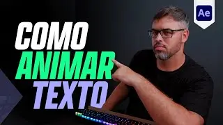 Como criar TEXTO ANIMADO no AFTER EFFECTS