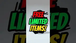 I released my OWN Free Limiteds...