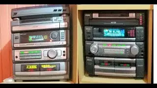 Aiwa ZR800 & ZR990 Dois grandes da Aiwa