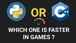 C++ Raylib VS Python Pygame Speed Comparison