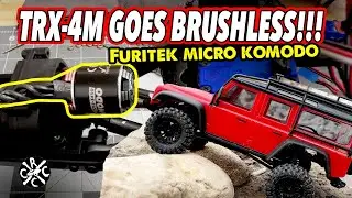 TRX4M Goes Brushless!!! Installing & Testing A Furitek Micro Komodo and Lizard Pro ESC!