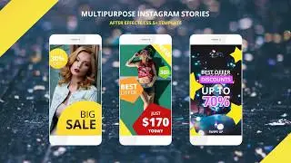 Instagram Stories / After Effects Template