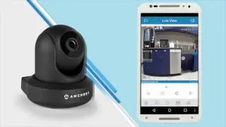 Wifi Mobile App Setup for Amcrest ProHD 2MP PTZ WiFi IP Camera (IP2M-841)