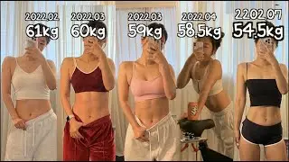 Korean -6kg weight loss vlogㅣbuckwheat kimbap, protein waffle, konjac gimbap, bikini👙ㅣDalkomm log🌷