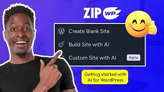 ZipWP: Get started with the AI builder for WordPress (1/10)