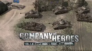 Company of Heroes Royal Shermans Strike Again 1vs2 Expert [Europe At War mod]