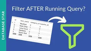 Run Query, See Results - Then Filter? (MySQL Workbench)