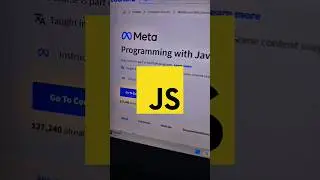 Meta launched JavaScript Course with FREE Certificate #meta #javascript  #htmlcssjs