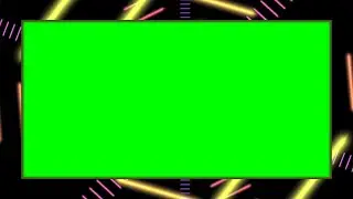 🌈 BEAMS OF LIGHT Frame Animation 💯| green screen effects - chroma key animations - Effects *HD 1080*