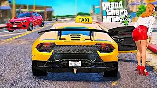 ТАКСИСТ НА LAMBORGHINI HURACAN PERFORMANTE в ГТА 5 МОДЫ! РАЗВЁЛ ДЕВУШКУ ОБЗОР МОДА GTA 5 MODS