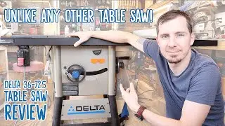 The Best Tablesaw For Your Money! // Delta 36-725 Tablesaw Review