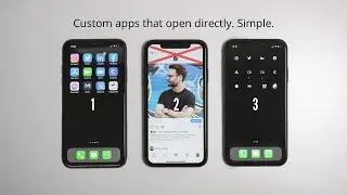 My Minimal iPhone Setup | Custom Icons Tutorial iOS 15 (no shortcuts pop up!)