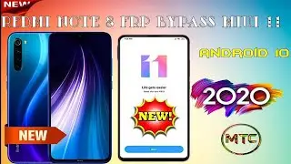 Redmi Note 8 Frp Bypass Miui 11| Android.10 | All Miui 11 Frp Bypass |2020| Mobile Tech Channel