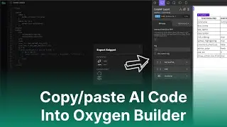 Copy/Paste AI Generated PHP Code Snippets Directly Into Oxygen Builder