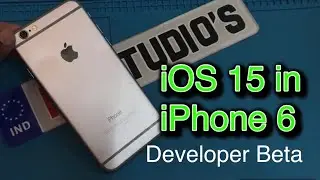 iOS 15 developer Beta in iPhone 6 | ASMR | HD | RK Studio’s