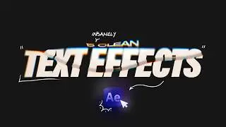 5 Clean Text Animations (After Effects Tutorial)