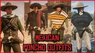 Red Dead Online Requested Outfits #247 Mexican Poncho Outfits