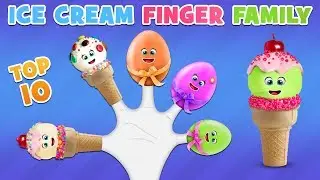 Ice Cream Finger Family Song | Daddy Finger Rhyme