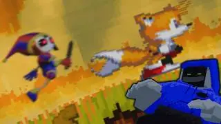 Pomni in Sonic.exe has cursed me (with RTX ON)...