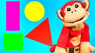 Canciones Infantiles - Las Figuras Geométricas El Mono Sílabo - Videos para niños #