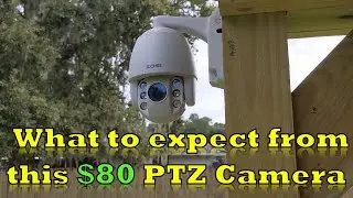 What to expect from an $80 PTZ Camera | Zositech Pan Tilt Zoom Camera