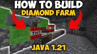 How to Make a Diamond Farm in Minecraft 1.21 | Diamond Tunnel Bore (2024)