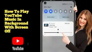 How To Play YouTube Music in Background With Screen Off || No Additional App Needed (Android & iOS)