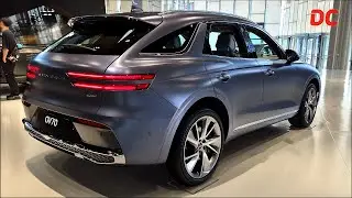 2025 GENESIS GV70 3.5T Facelift, Ceres Blue (Matte) : 4K Exterior & Interior Detail Cut #DCUT