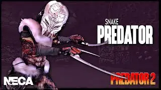 NECA Predator 2 Ultimate Snake Predator Figure @TheReviewSpot