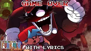 GAME OVER WITH LYRICS - Super Mario Bros. Funk Mix Deluxe Cover [HALLOWEEN SPECIAL]