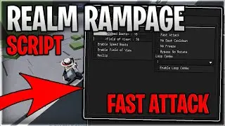 [FIXES] Realm Rampage Script Hack Fast Attack, No Dash Cooldown And Walkspeed - Roblox 2024