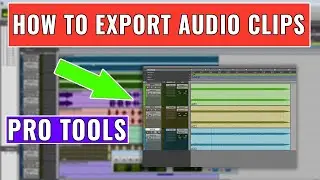 How to Export Audio Clips in Avid Pro Tools - OBEDIA Digital Audio Training & Tech Support