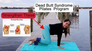 Top 3 Pilates Moves To Activate Glutes & Fix Dead Butt Syndrome - Follow Along Program