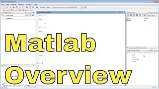 Matlab Online Course - 02 - The User Interface - Part 2