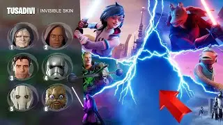 GUESS THE INVISIBLE SKIN  - FORTNITE CHALLENGE - 12 TESTS - #2 | tusadivi