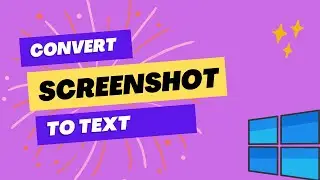 Free Convert Screenshot to Text on Windows Finally Revealed