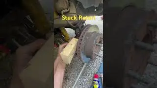 Remove Stuck Rotor #diy