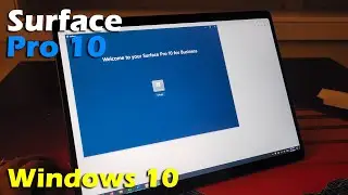 Installing Windows 10 on Surface Pro 10 | Booting to USB