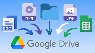 How to MOVE Files and Documents in GOOGLE DRIVE