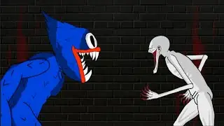 Scp 096 vs Huggy Wuggy, Jeff The Killer | Poppy Playtime Animation