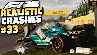 F1 23 REALISTIC CRASHES #33