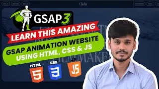 🚀 Next Level GSAP Animation Website Clone | GSAP Tutorial | GSAP