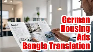 Reading Housing Ads German to Bangla Translation | Besucht Wohnung