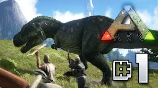 Ark Survival Evolved || Humble Beginnings!!! Ep 1