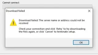 Download failed: The server name or address could not be resolved | gta 4 setup error