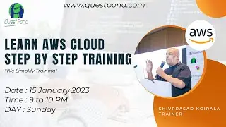 AWS (Amazon web services) Cloud Live training Step by Step