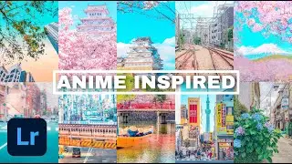 Anime Style Lightroom Preset Tutorial | Anime Inspired Preset | Anime Filter | Lightroom Preset